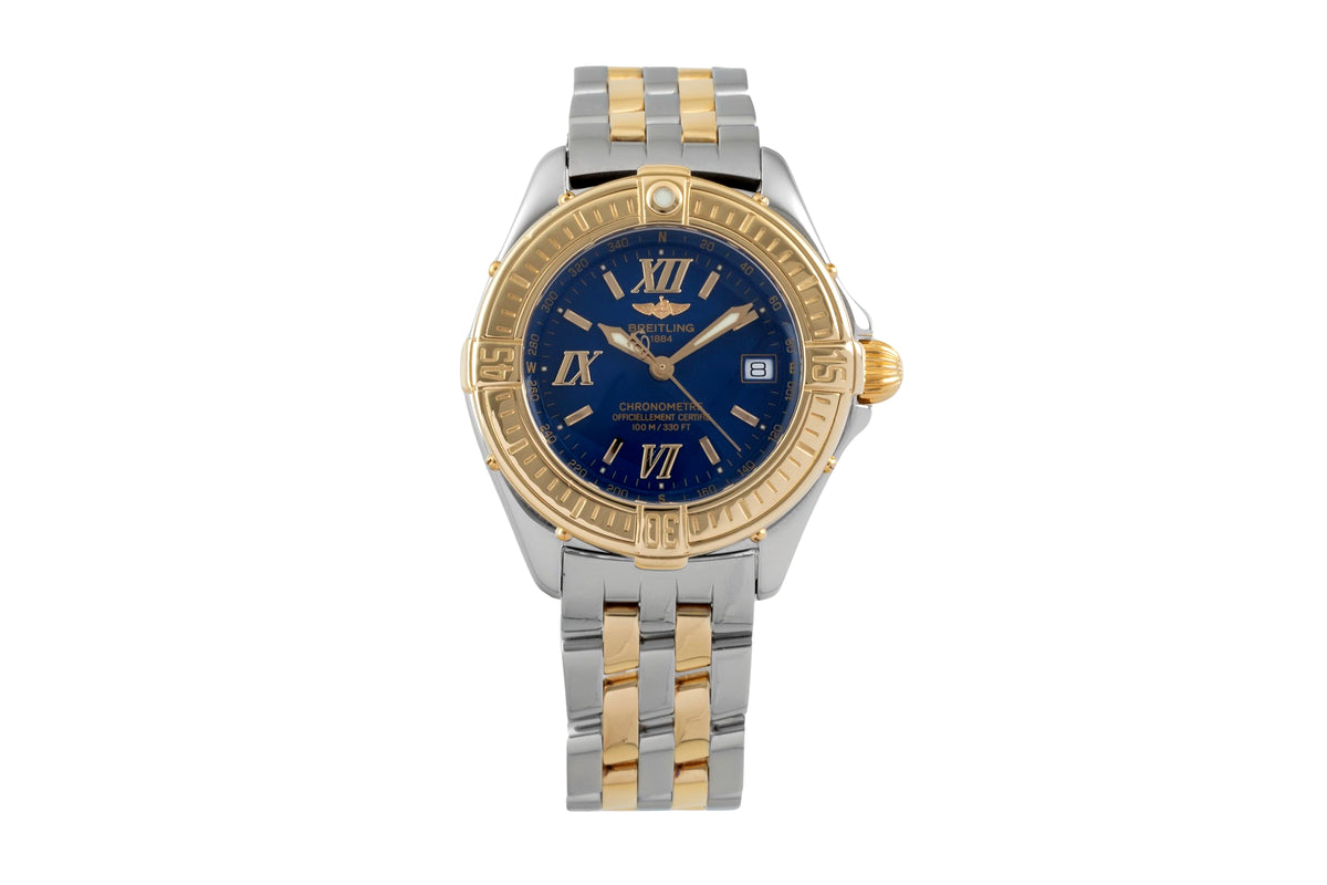 Breitling B-Class acero / oro cuarzo reloj para damas  D67365  [2605193]