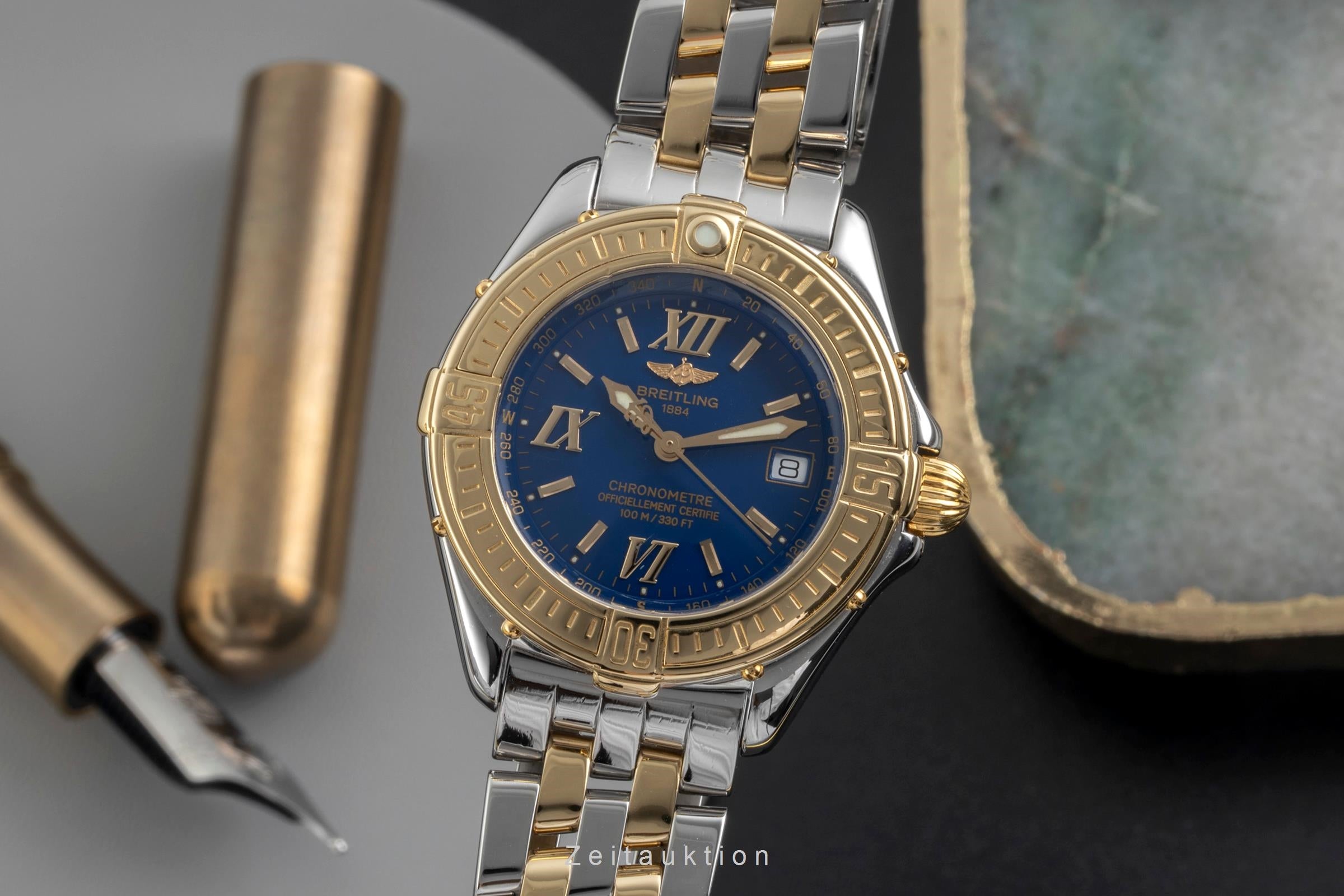 Breitling B-Class acero / oro cuarzo reloj para damas  D67365  [2605193]