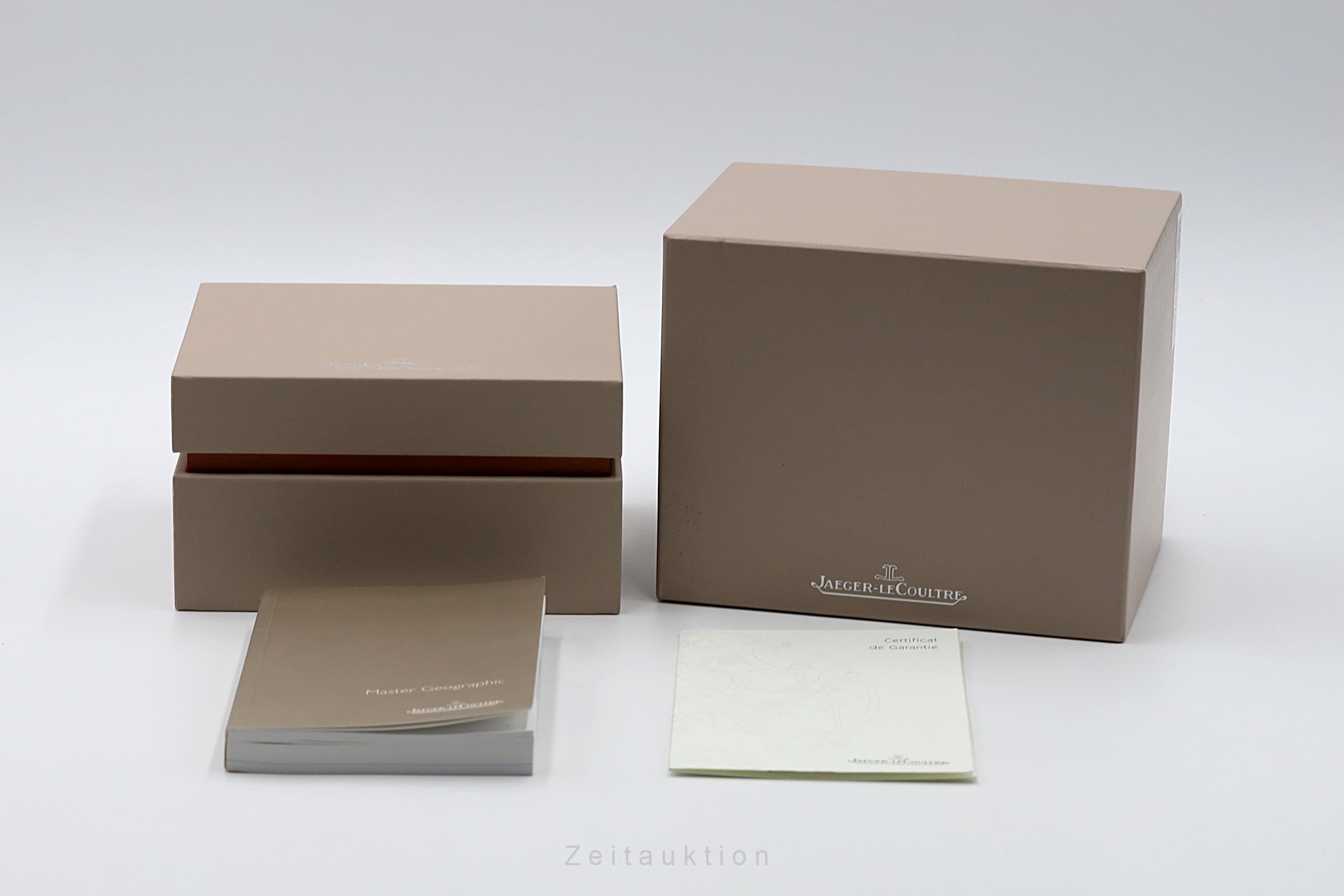 Jaeger LeCoultre Master Geographic 18K Roségold Ref Q1502420 147.2.57.S B&P 2007 [2605195]