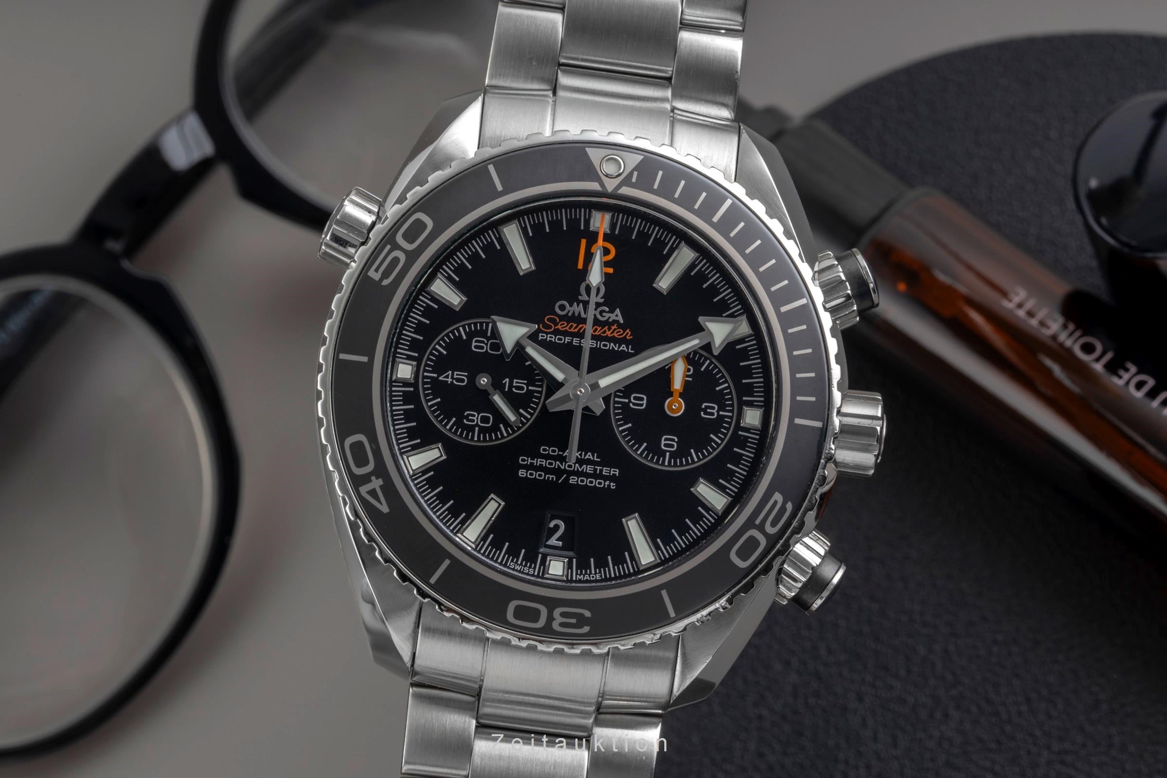 Omega Seamaster Planet Ocean Chronograph Ref. 232.30.46.51.01.003 B&P 2015 [2605198]
