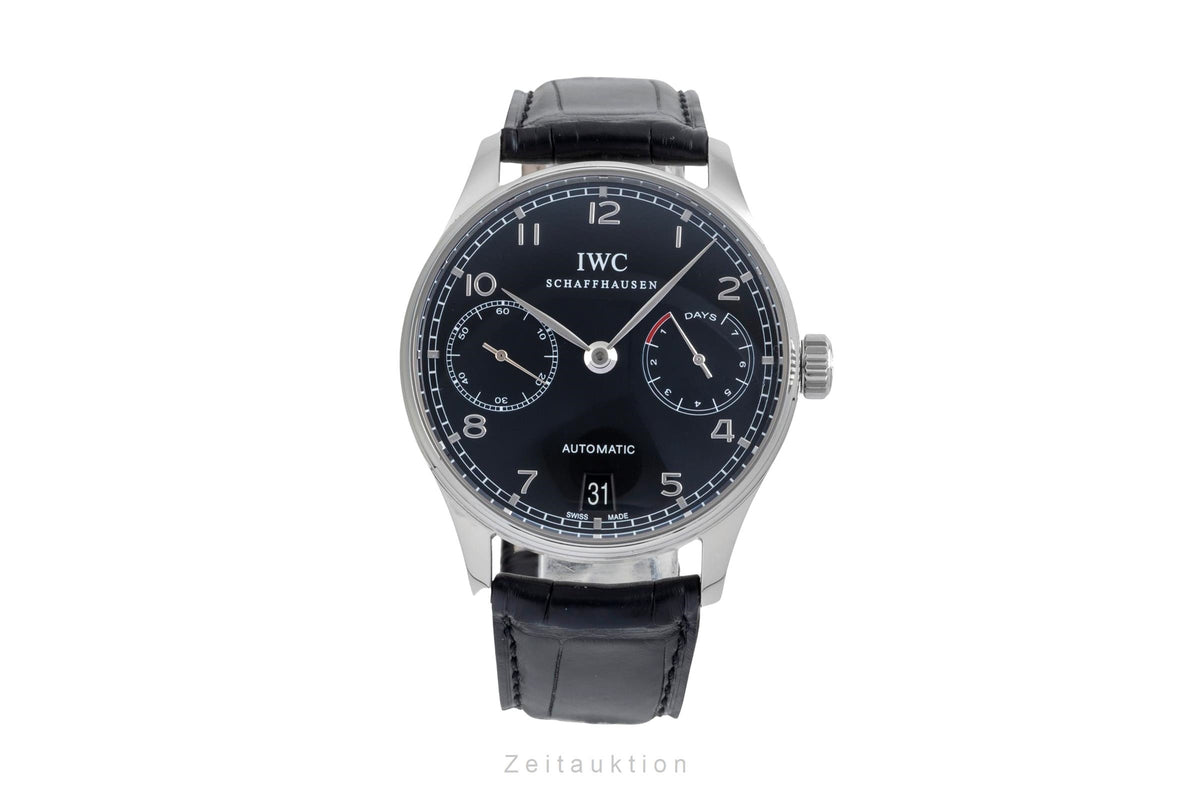 IWC Portugieser acero automático reloj para caballeros IW500109  [2605200]