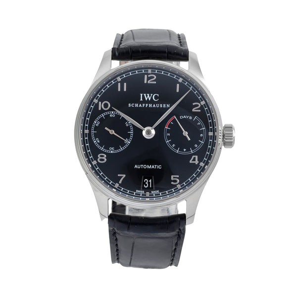 IWC Portugieser acero automático reloj para caballeros IW500109  [2605200]