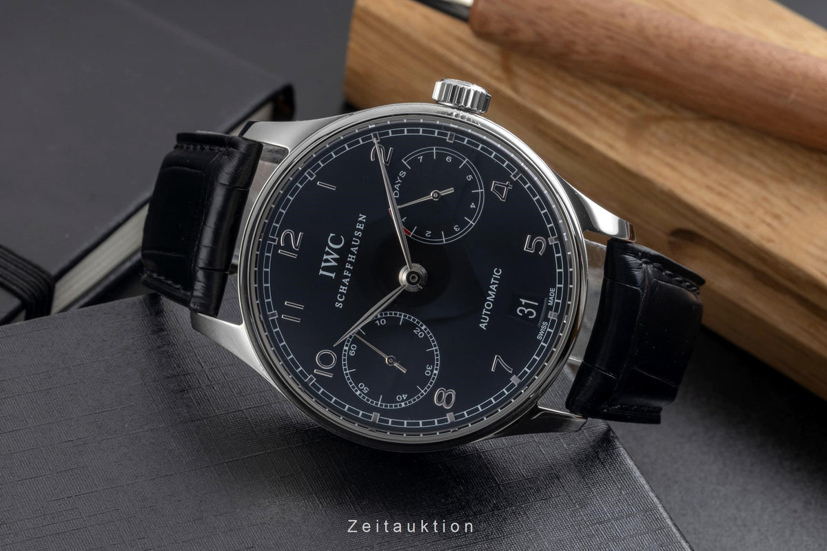 IWC Portugieser acero automático reloj para caballeros IW500109  [2605200]