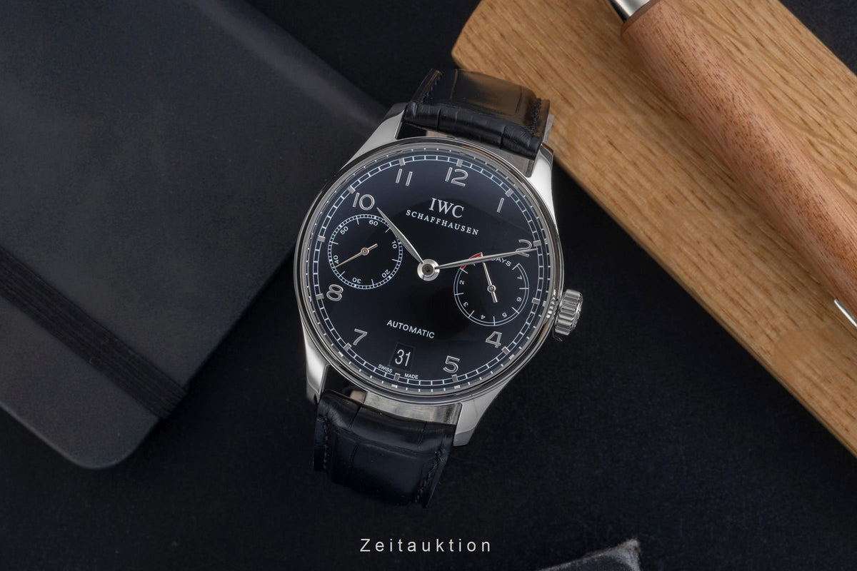 IWC Portugieser acero automático reloj para caballeros IW500109  [2605200]