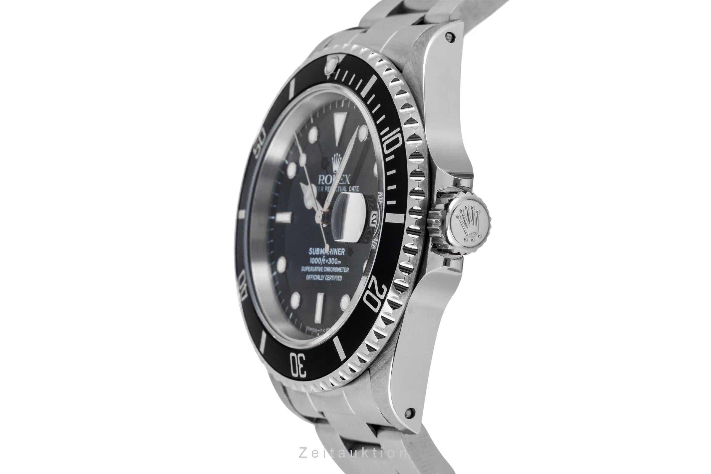 Rolex Submariner acero automático reloj para caballeros 16610  [2605201]