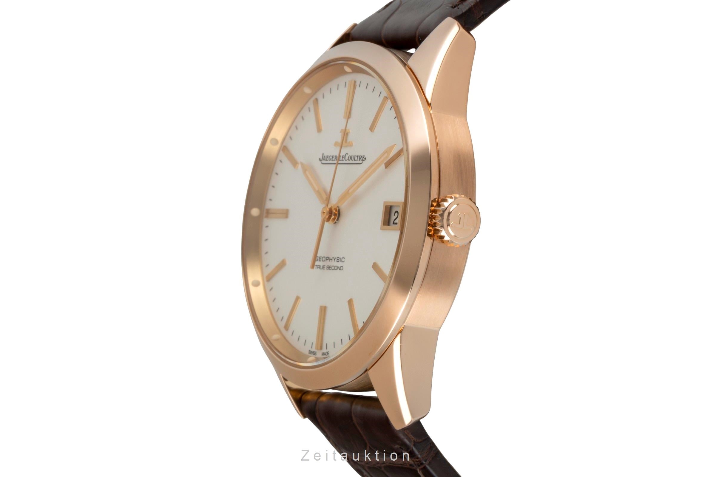 Jaeger LeCoultre Geophysic 18 ct red gold automatic men's watch Q8012520  [2605202]