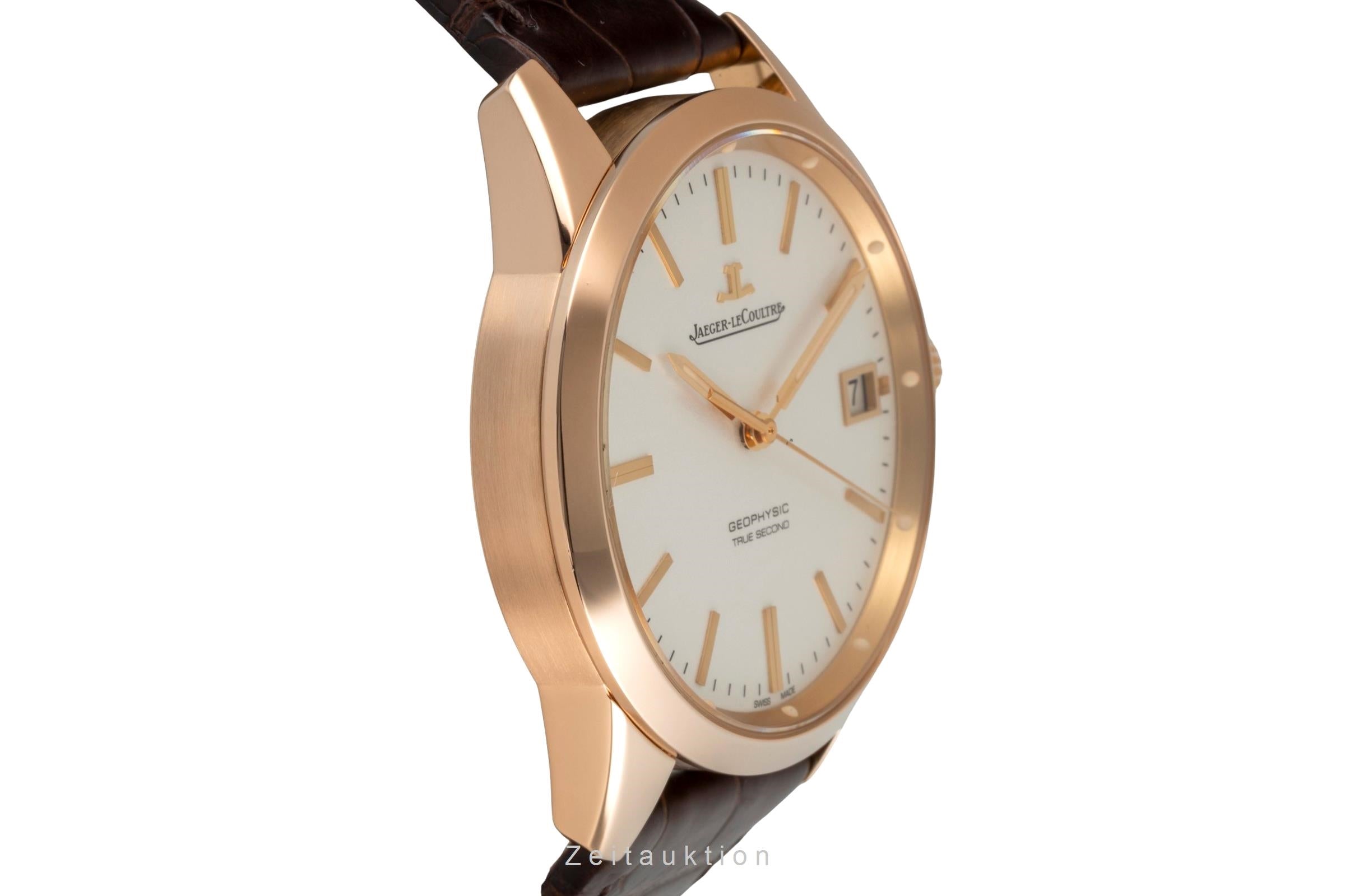 Jaeger LeCoultre Geophysic 18 ct red gold automatic men's watch Q8012520  [2605202]