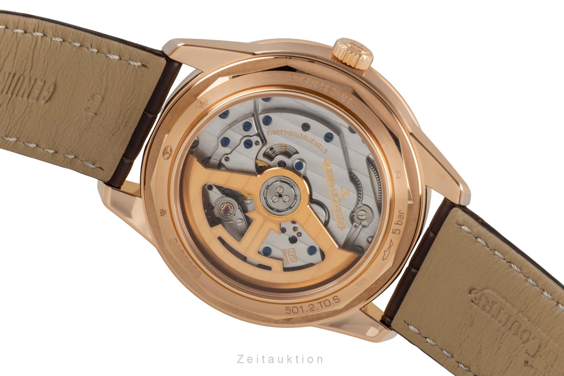 Jaeger LeCoultre Geophysic 18 ct red gold automatic men's watch Q8012520  [2605202]