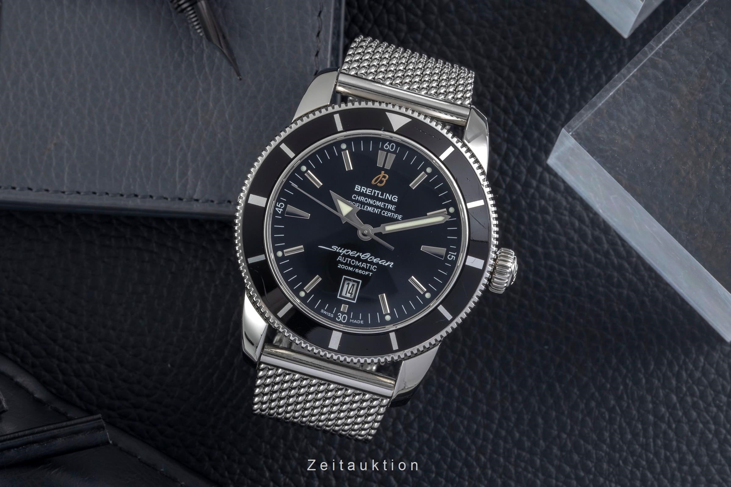Breitling Superocean Heritage 46 acier automatique montre pour hommes A1732024/ B868  [2605207]