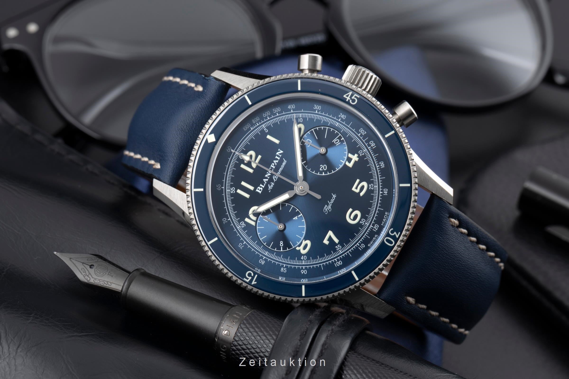 Blancpain Air Command Flyback Chronograph Titan Ref. AC02-12B40-63B B&P 2022 [2605212]