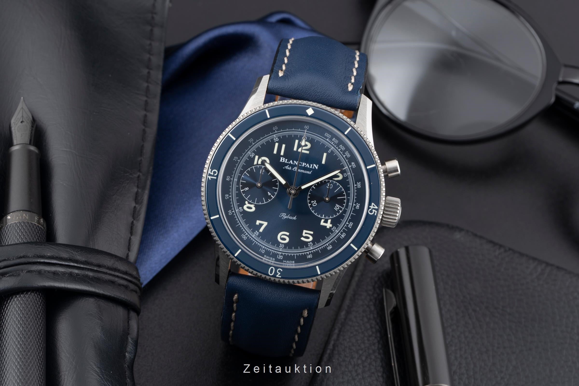 Blancpain Air Command Flyback Chronograph Titan Ref. AC02-12B40-63B B&P 2022 [2605212]