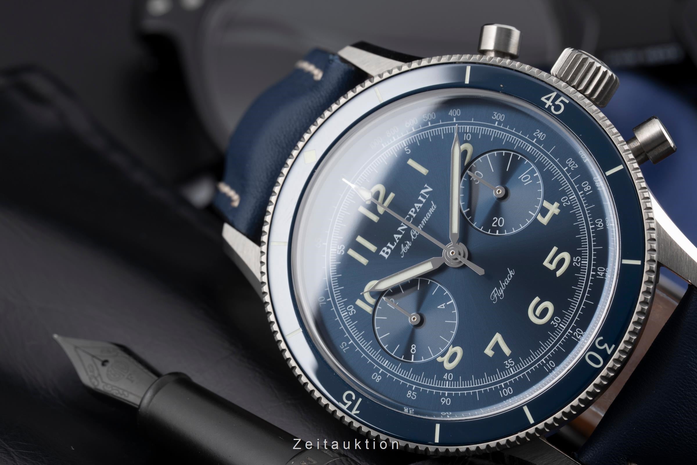 Blancpain Air Command Flyback Chronograph Titan Ref. AC02-12B40-63B B&P 2022 [2605212]