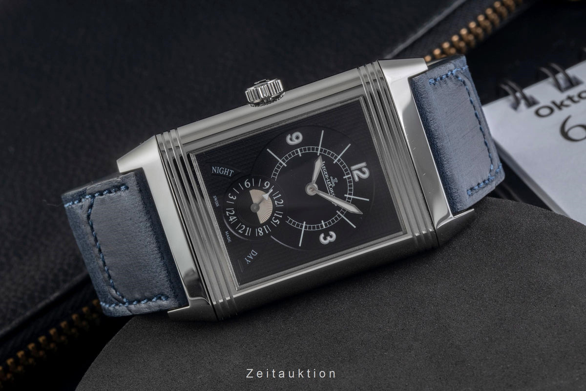 Jaeger LeCoultre Reverso acciaio carica manuale orologio da uomo Q3748421   , 273.8.85  [2605215]
