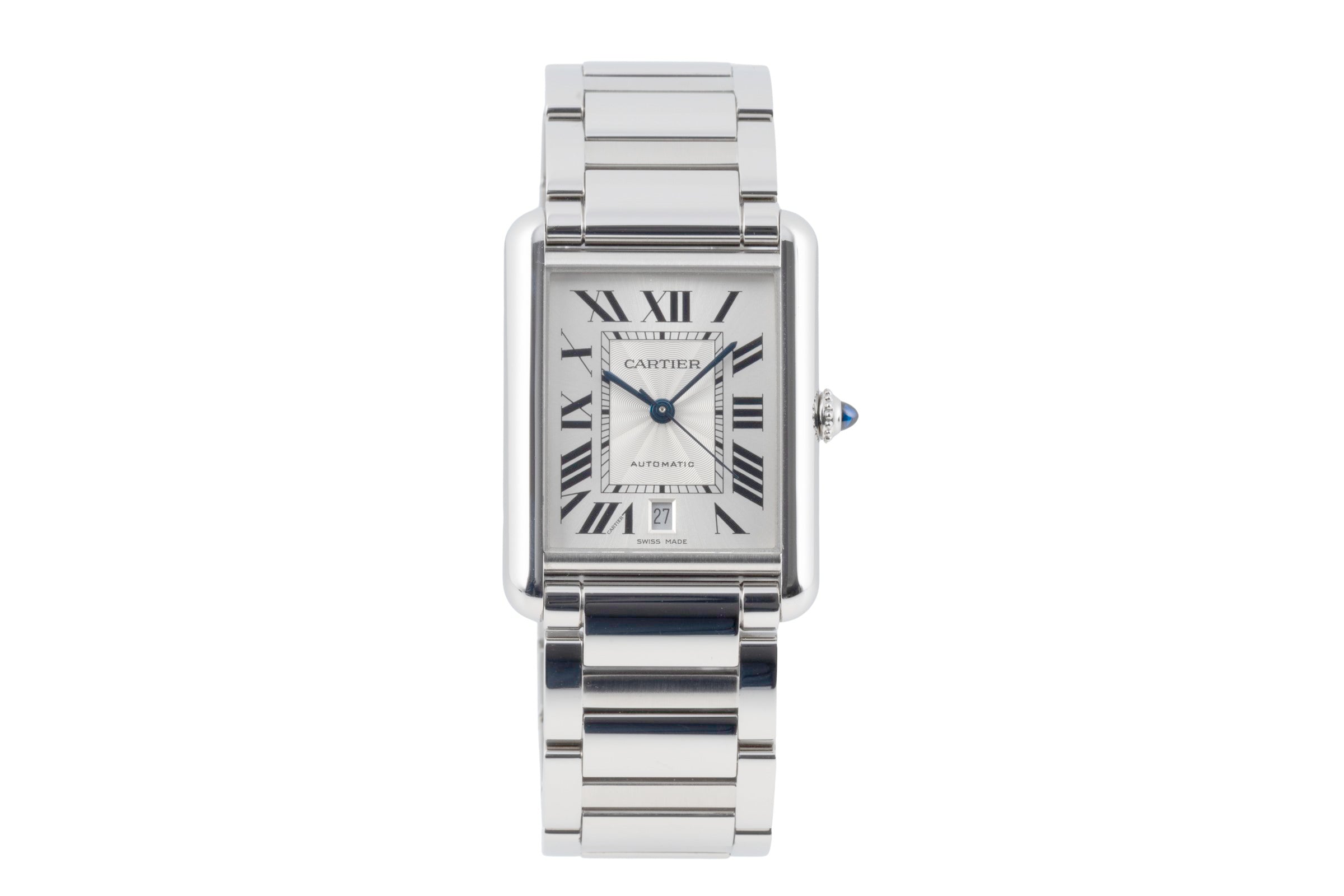 Cartier Tank steel automatic men's watch WSTA0053 LP: 5900EUR  [2605217]
