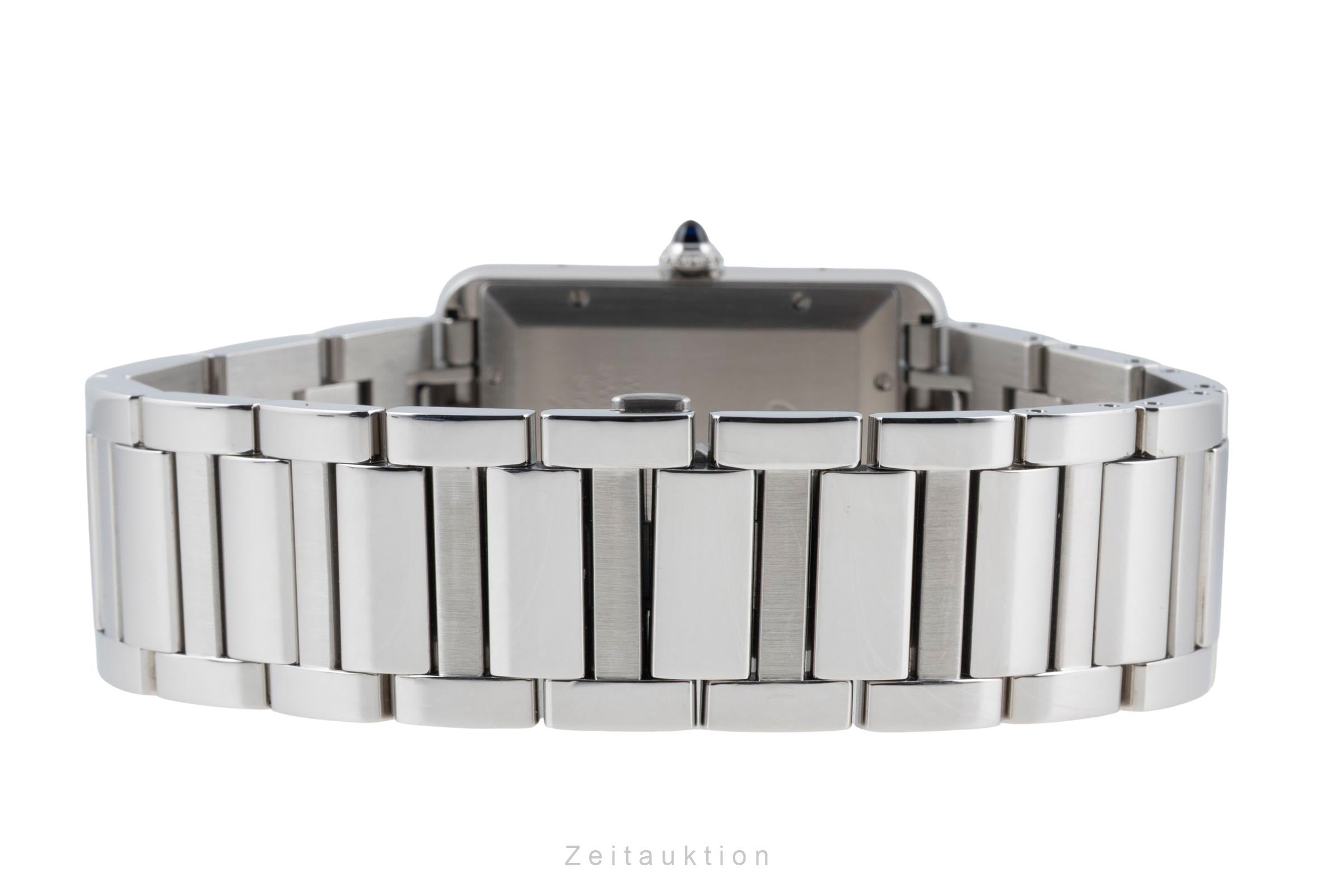 Cartier Tank acero automático reloj para caballeros WSTA0053 LP: 5900EUR  [2605217]