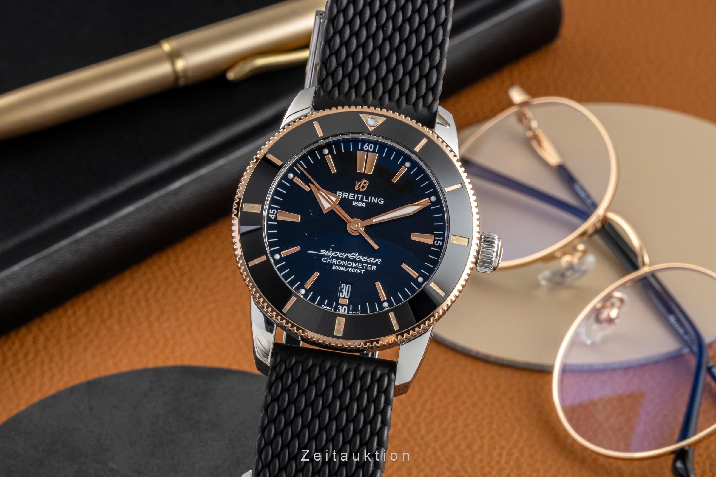 Breitling Superocean acero / oro automático reloj para caballeros UB2030 LP: 7450EUR  [2605220]