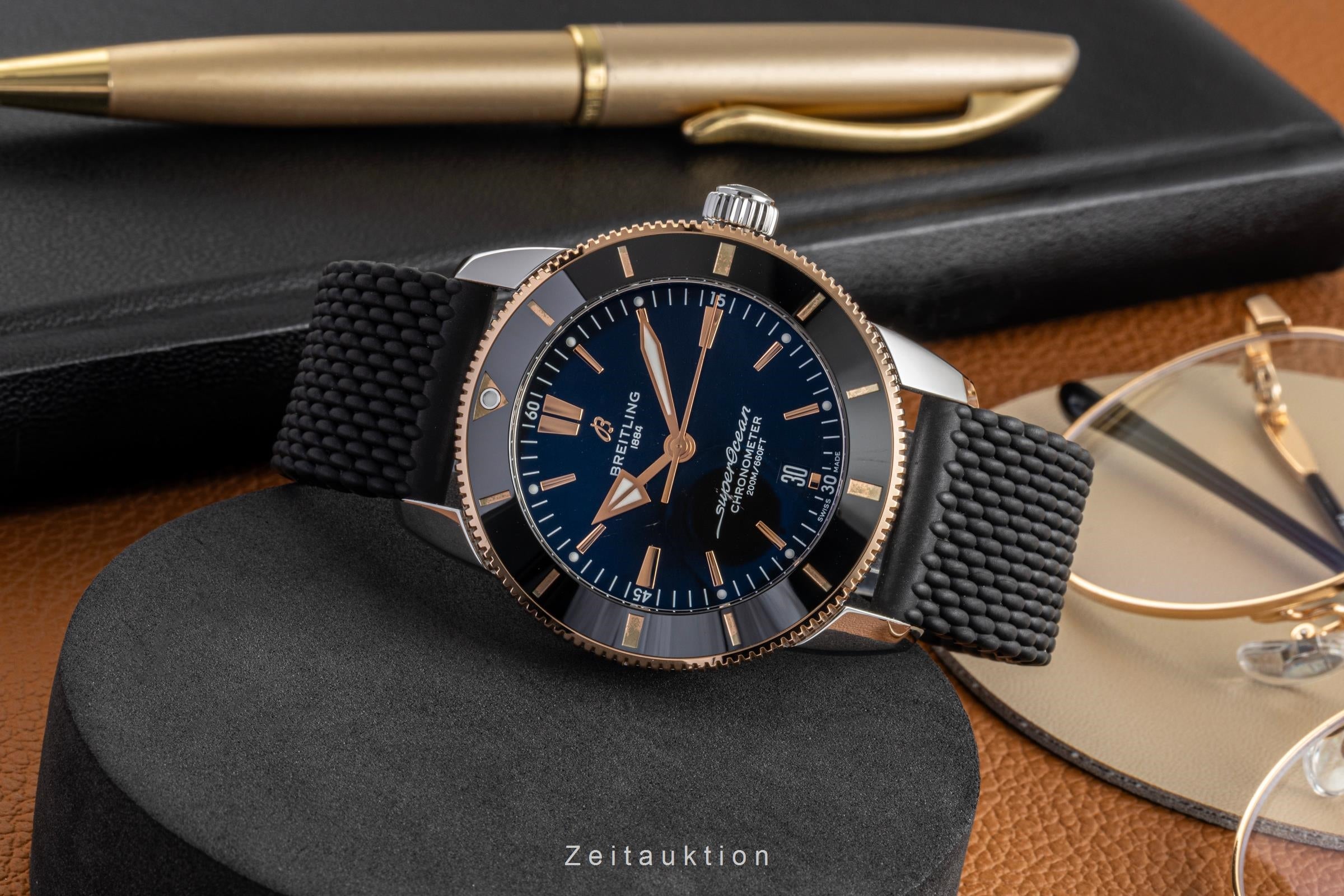 Breitling Superocean acero / oro automático reloj para caballeros UB2030 LP: 7450EUR  [2605220]