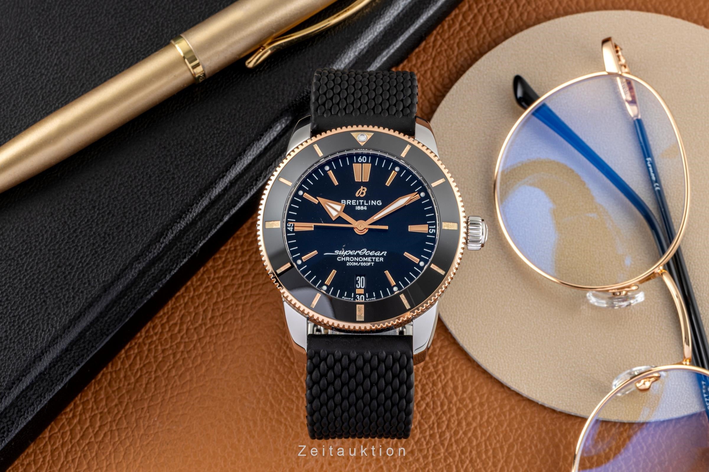Breitling Superocean acero / oro automático reloj para caballeros UB2030 LP: 7450EUR  [2605220]