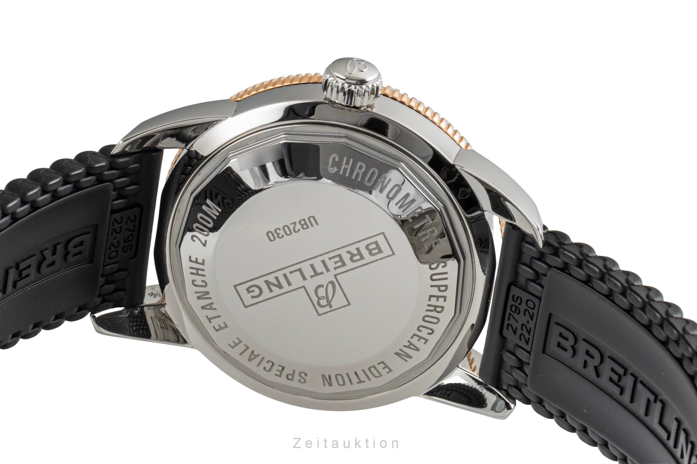 Breitling Superocean acero / oro automático reloj para caballeros UB2030 LP: 7450EUR  [2605220]