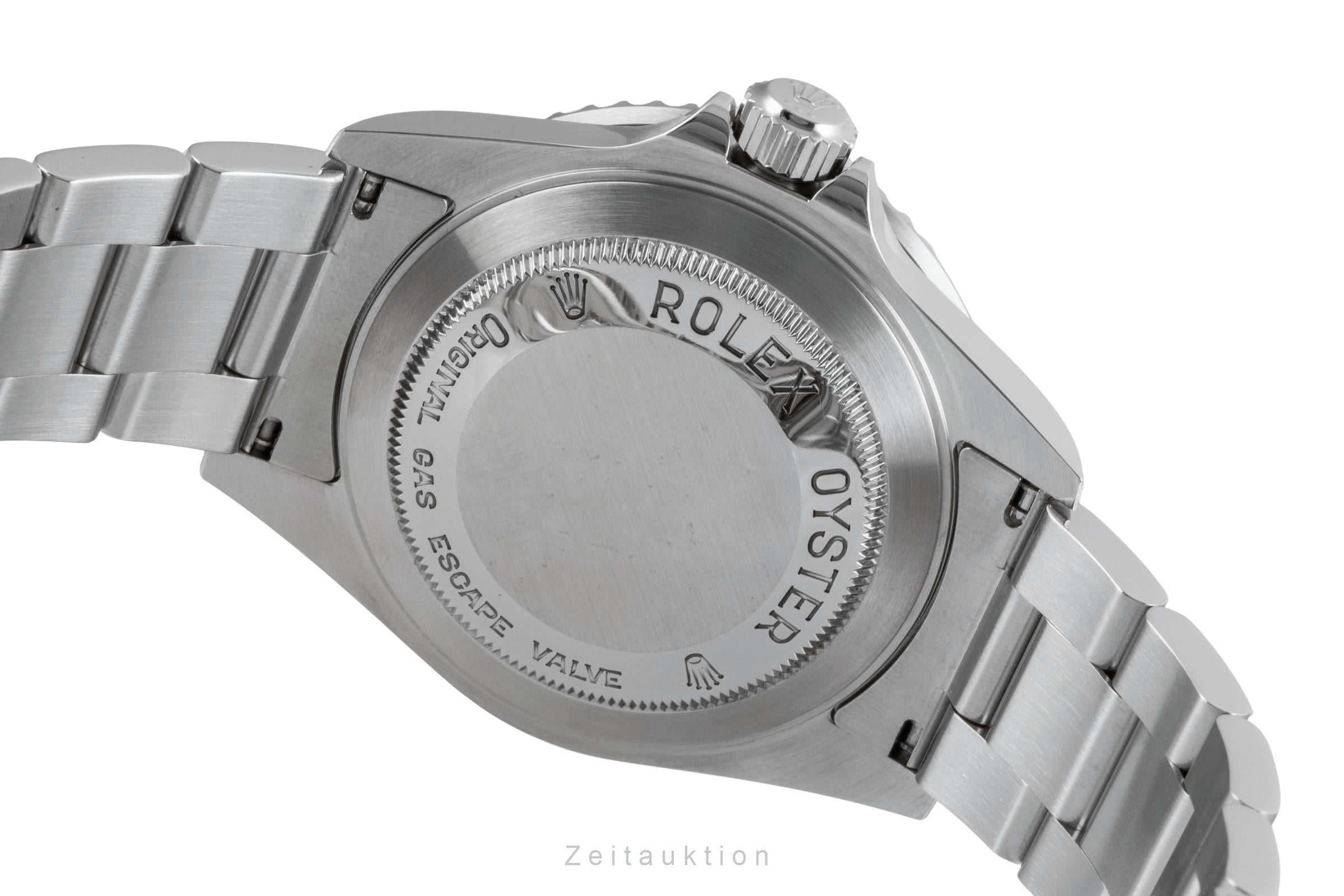 Rolex Sea-Dweller 4000ft Oyster Edelstahl Automatik Herrenuhr Ref 16600 B&P 2005 [2605221]