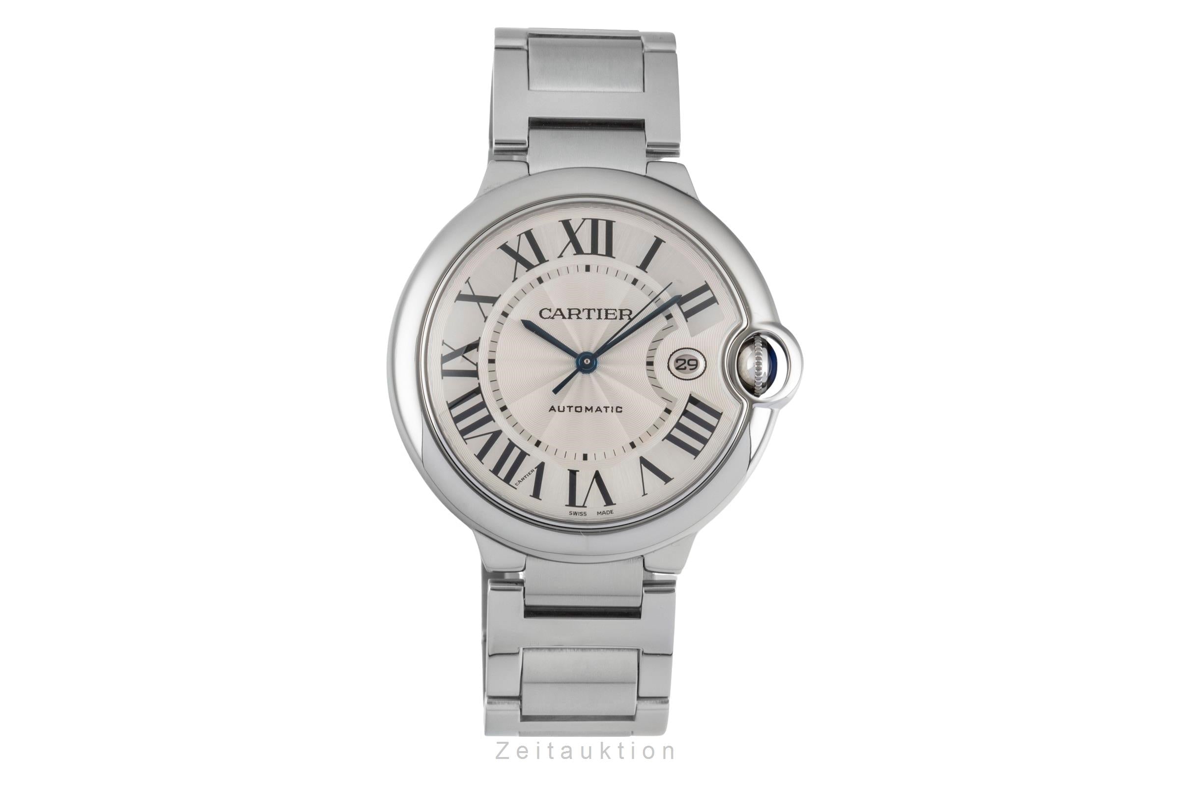 Cartier Ballon Bleu de Cartier acero automático reloj para caballeros W69012Z4  [2605223]