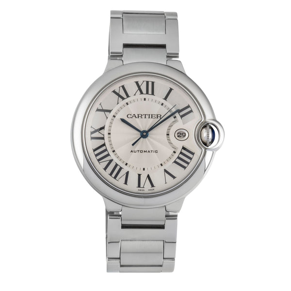Cartier Ballon Bleu de Cartier acero automático reloj para caballeros W69012Z4  [2605223]