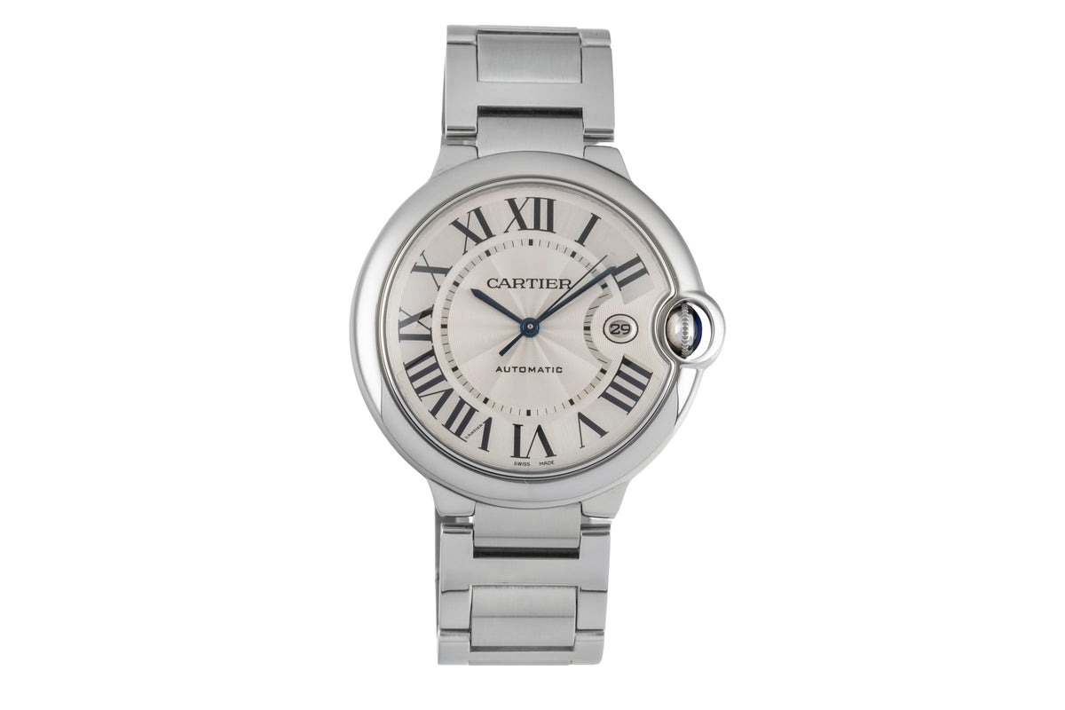 Cartier Ballon Bleu de Cartier acciaio automatismo orologio da uomo W69012Z4  [2605223]