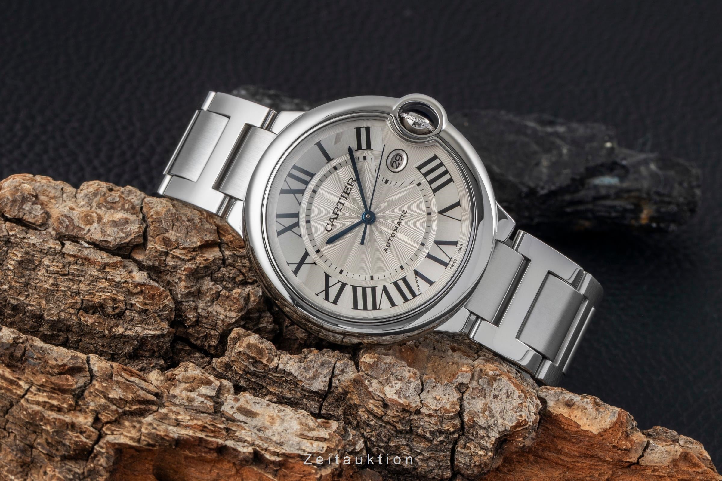Cartier Ballon Bleu de Cartier acero automático reloj para caballeros W69012Z4  [2605223]