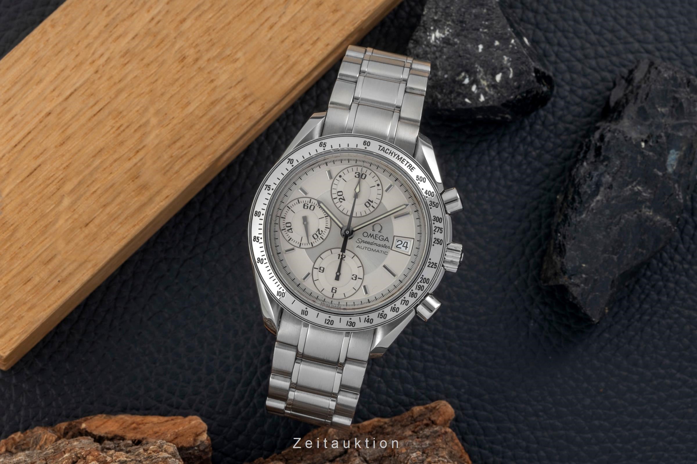 Omega Speedmaster Date chronograph steel automatic men's watch 3513.30.00  [2605224]