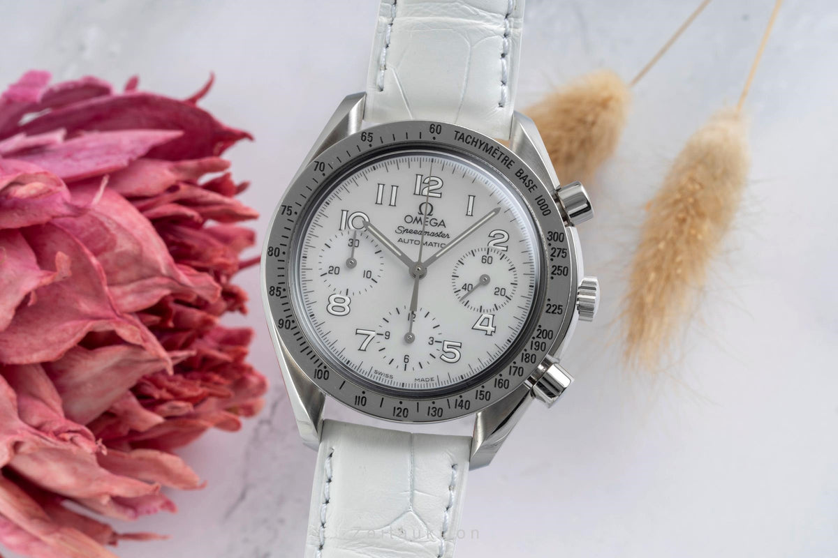 Omega Speedmaster chronographe acier automatique montre pour hommes 3802.70.56  [2605226]