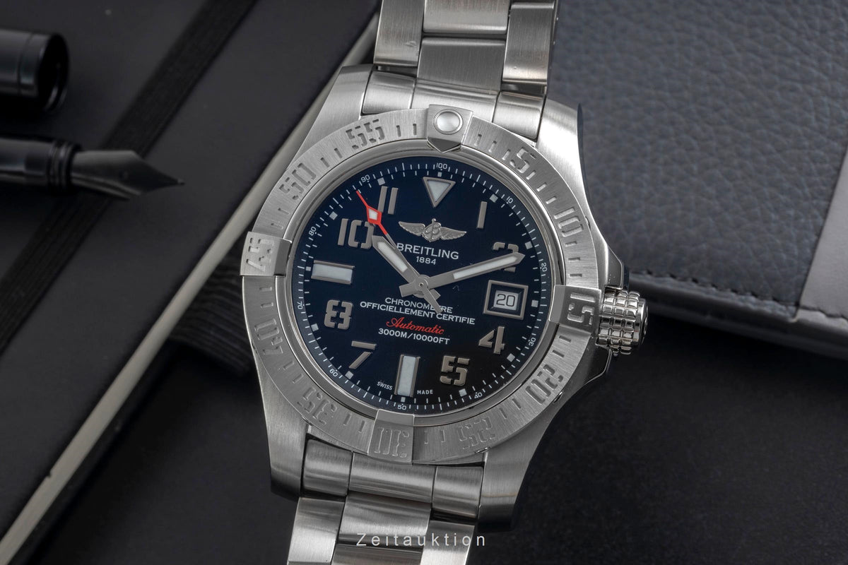 Breitling Avenger II Seawolf steel automatic men's watch A1733110/BC31  [2605227]