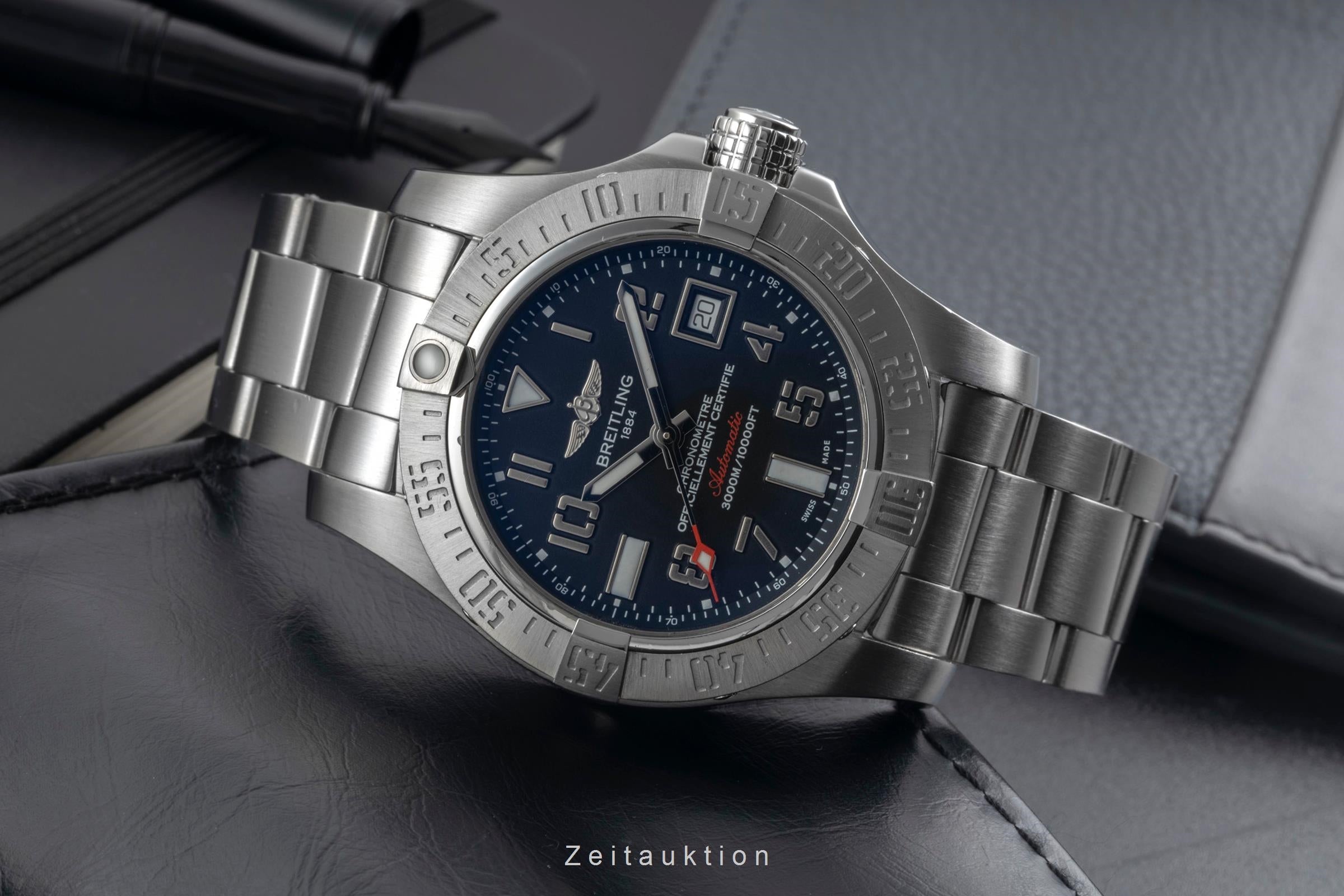 Breitling Avenger II Seawolf steel automatic men's watch A1733110/BC31  [2605227]