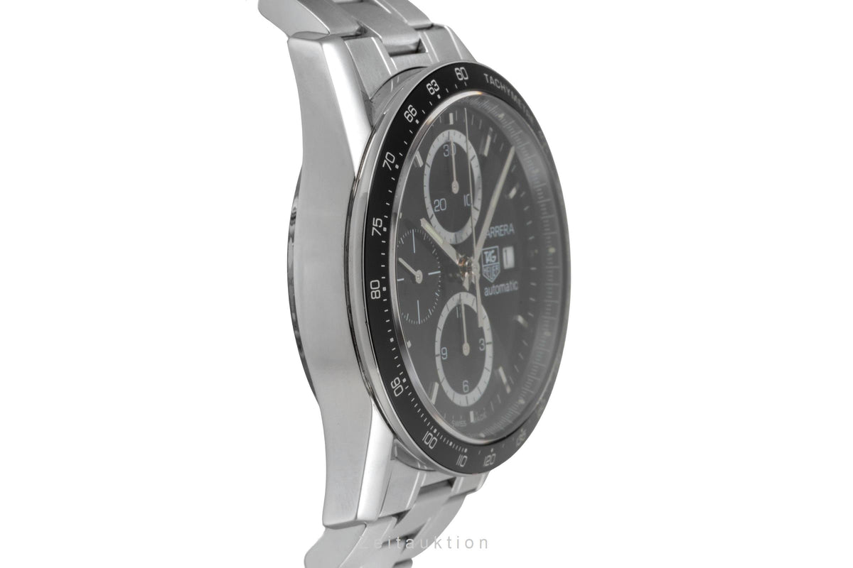 Tag Heuer Carrera chronograph steel automatic men's watch CV2010.BA0794  [2605231]