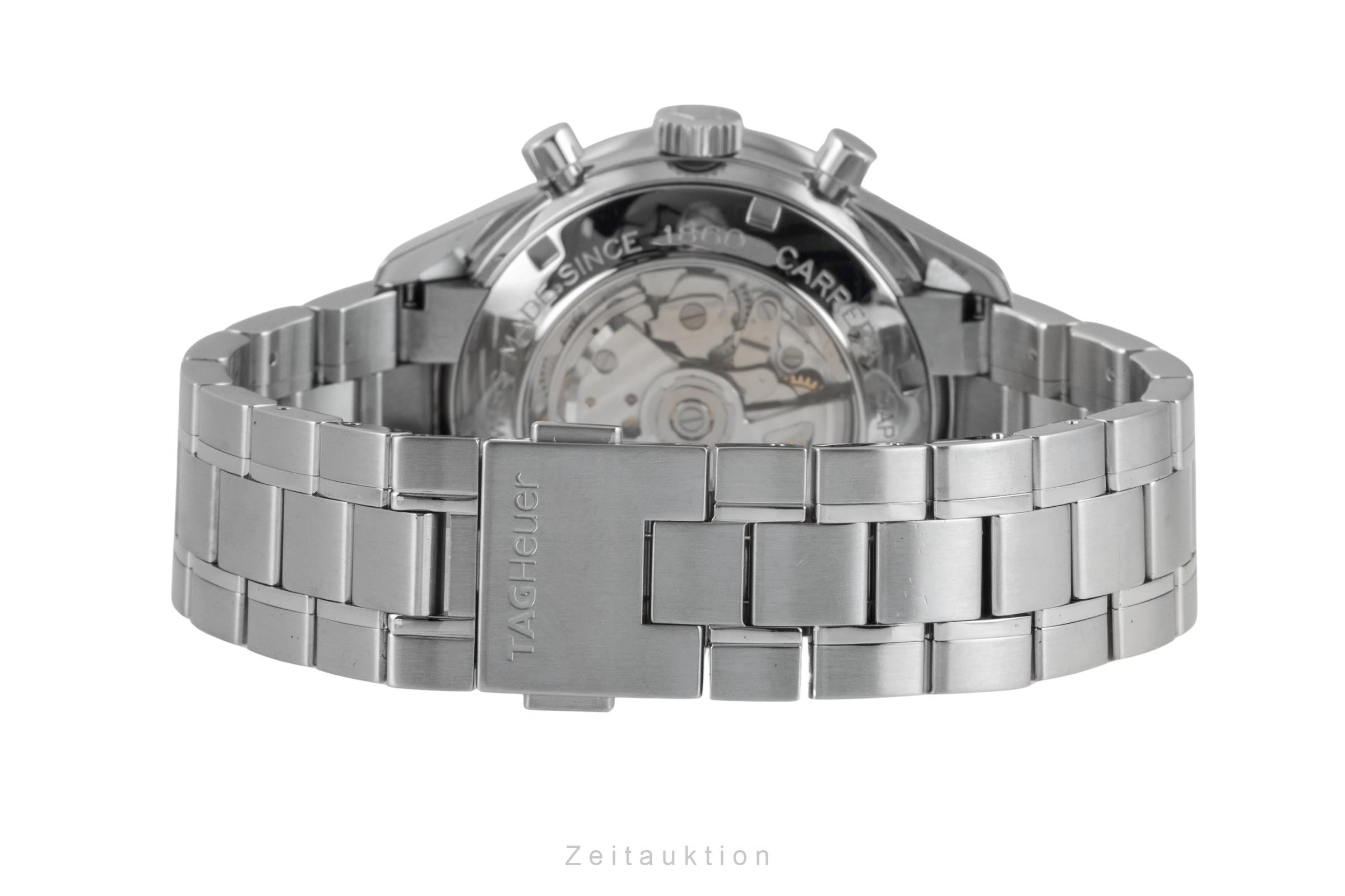 Tag Heuer Carrera chronograph steel automatic men's watch CV2010.BA0794  [2605231]
