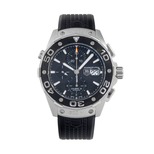 Tag Heuer Aquaracer chronograph steel automatic men's watch CAJ2110  [2605232]