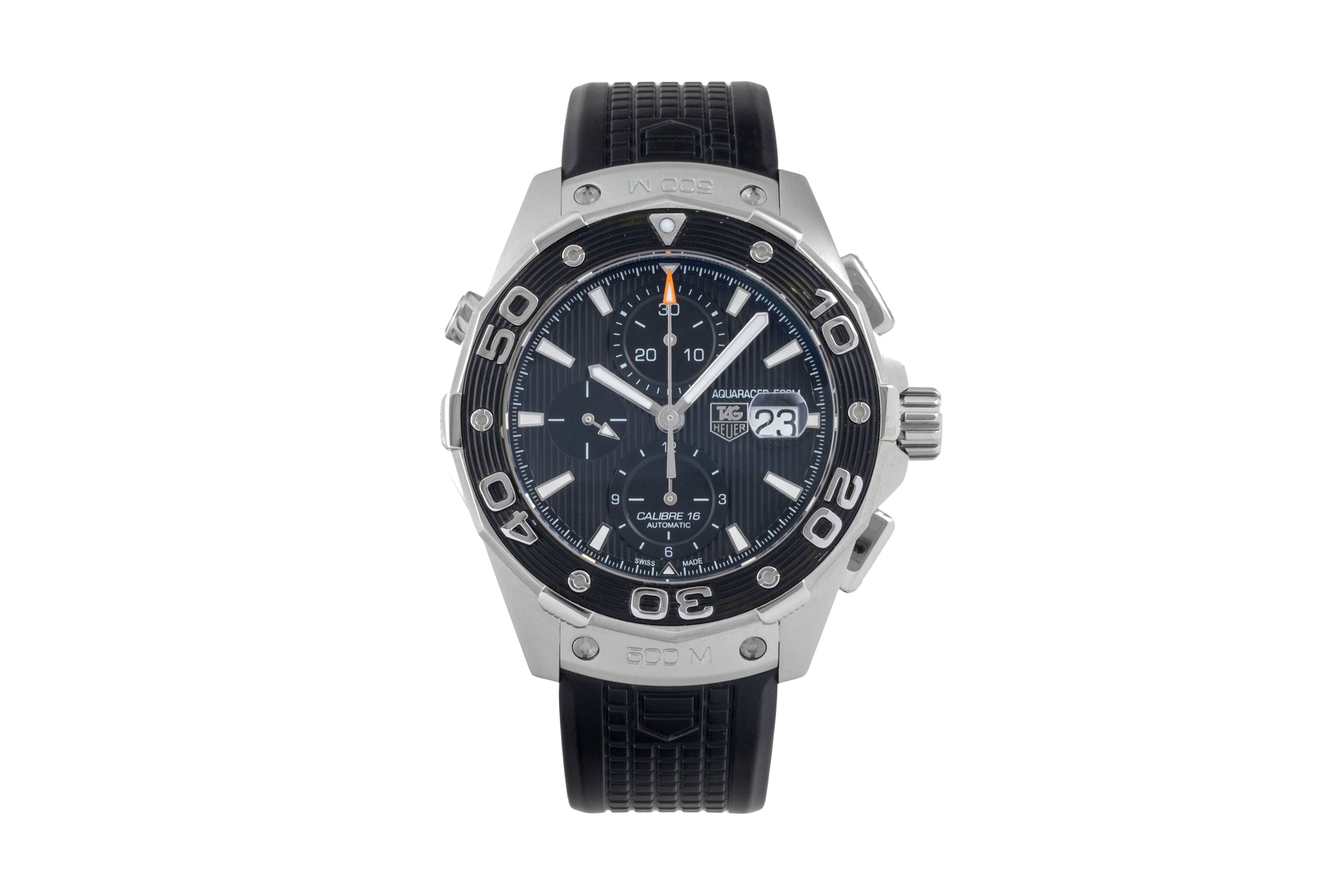 Tag Heuer Aquaracer cronografo acciaio automatismo orologio da uomo CAJ2110  [2605232]