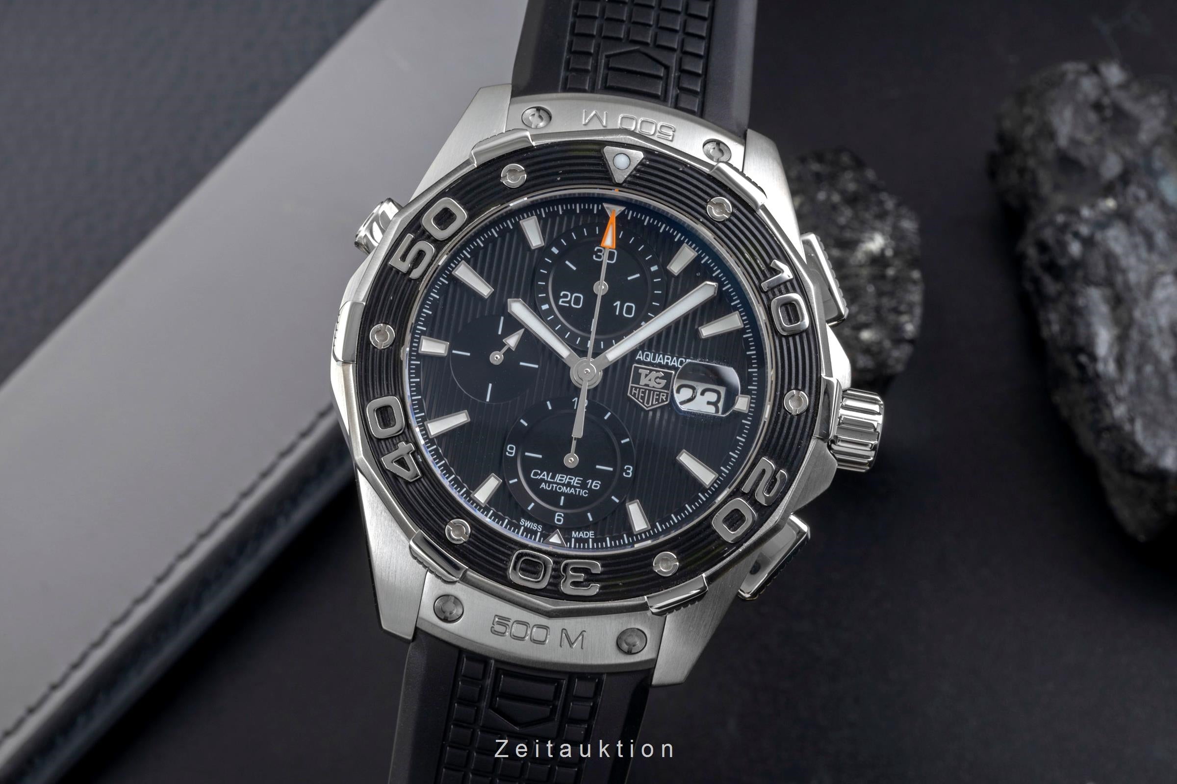 Tag Heuer Aquaracer chronograph steel automatic men's watch CAJ2110  [2605232]