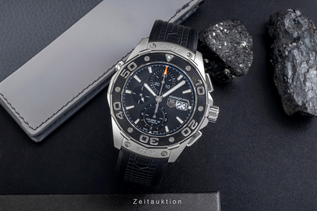 Tag Heuer Aquaracer chronograph steel automatic men's watch CAJ2110  [2605232]