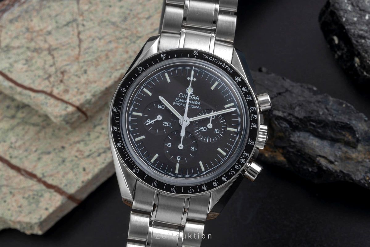 Omega Speedmaster Moonwatch Chronograph Stahl Handaufzug Herrenuhr 3573.50.00  [2605235]