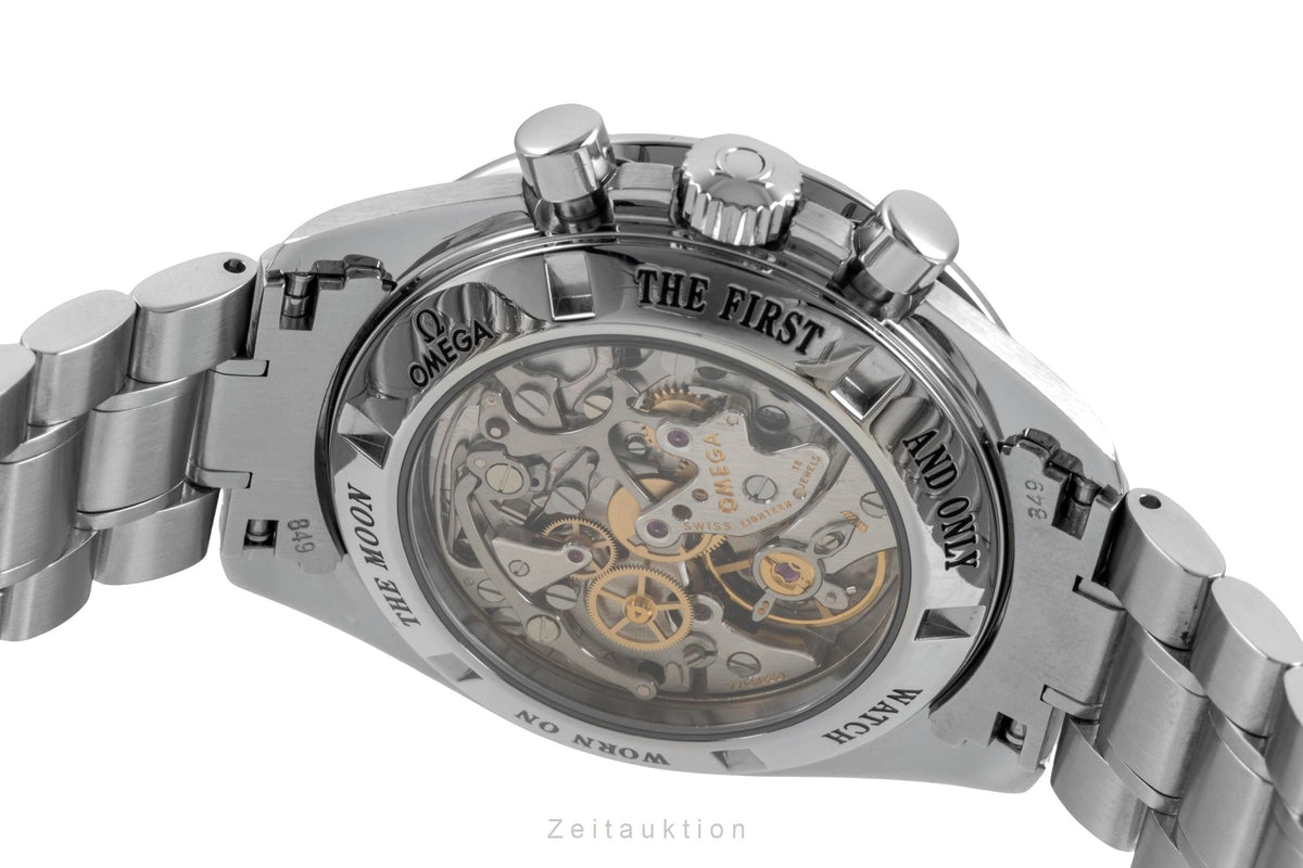 Omega Speedmaster Moonwatch Chronograph Stahl Handaufzug Herrenuhr 3573.50.00  [2605235]