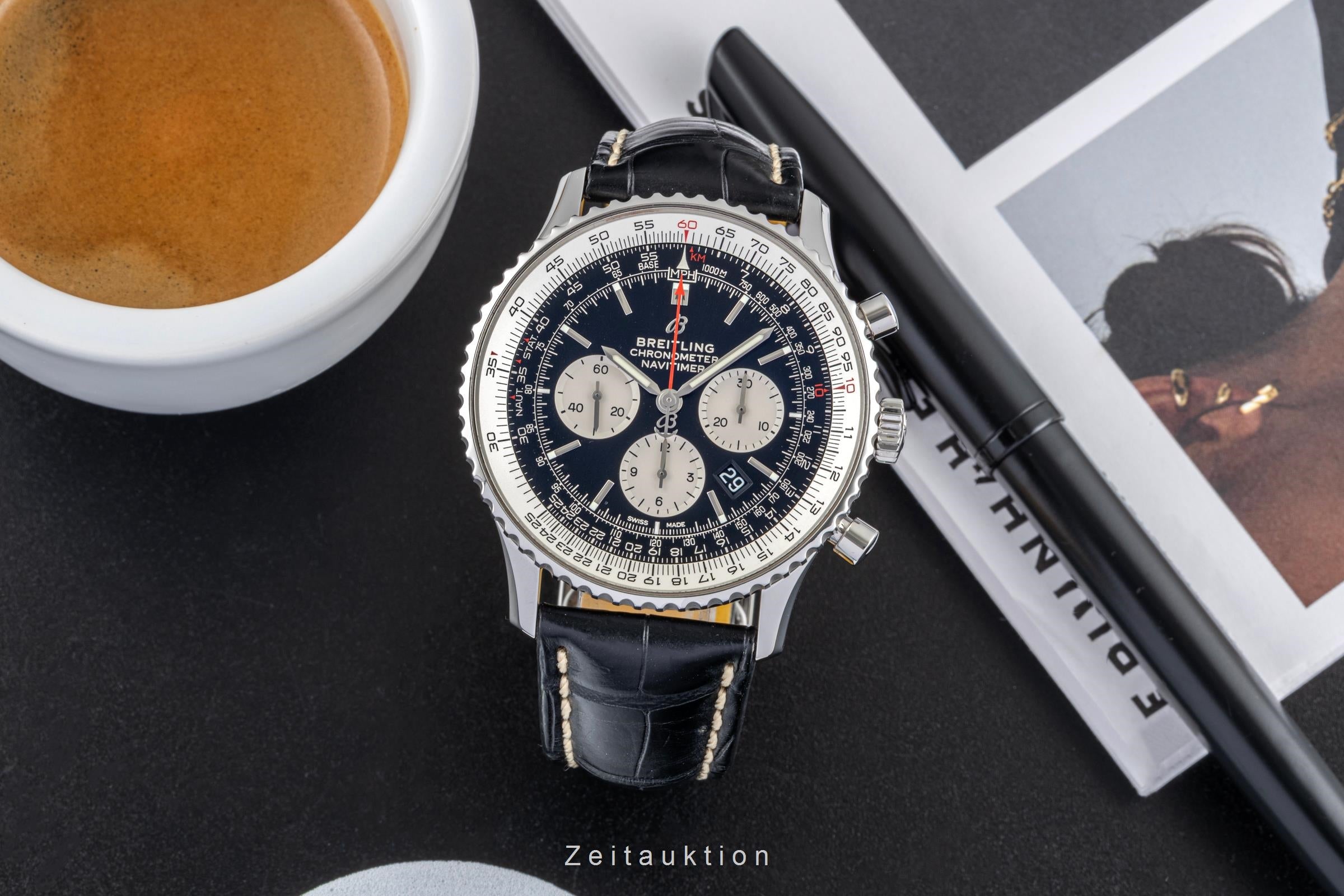 Breitling Navitimer B01 Chronograph 46 Automatik Ref. AB0127 B&P 2021 [2605240]