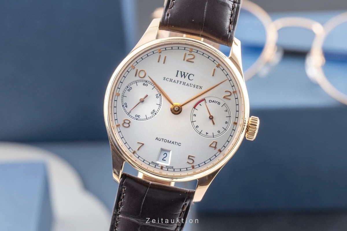 IWC Portugieser 18 ct red gold automatic men's watch IW500101  [2605242]