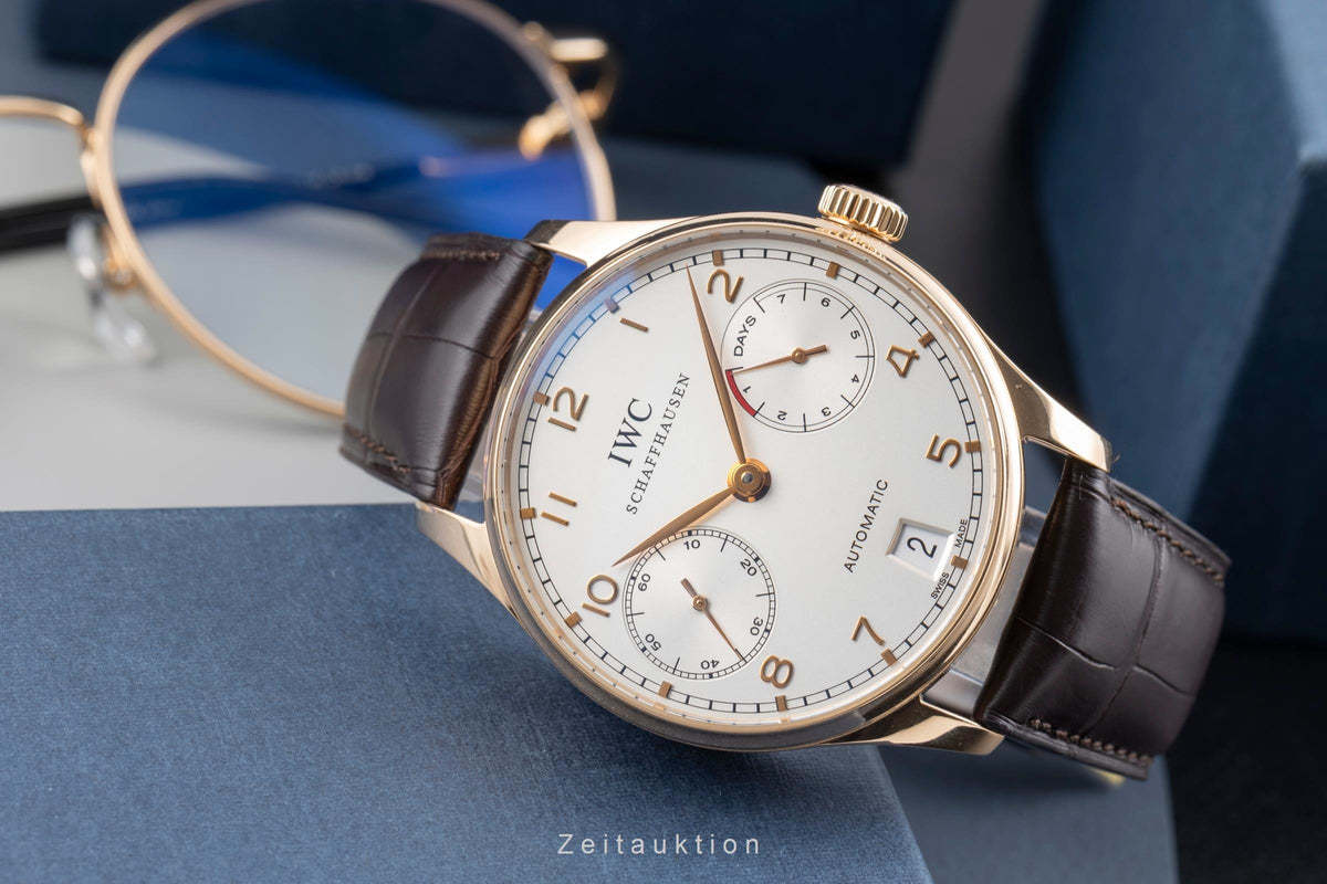 IWC Portugieser 18 ct red gold automatic men's watch IW500101  [2605242]
