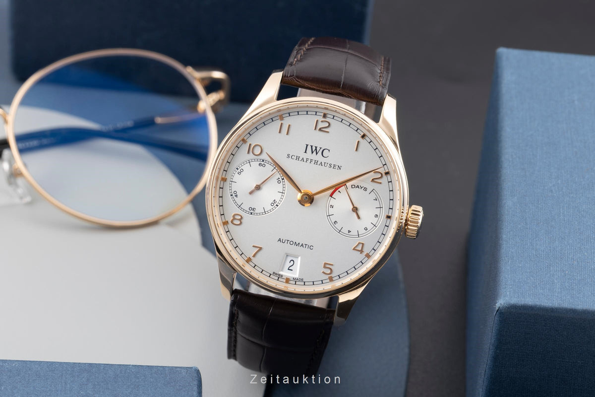 IWC Portugieser 18 ct red gold automatic men's watch IW500101  [2605242]