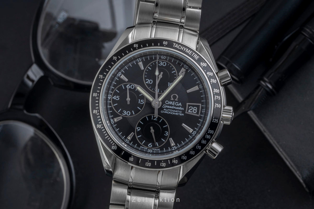 Omega Speedmaster Date cronografo acciaio automatismo orologio da uomo 3210.50.00  [2605244]