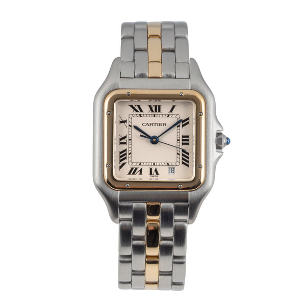 Cartier Panthere steel / gold quartz men's watch 83949  [2605250]