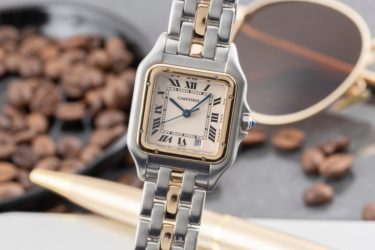 Cartier Panthere steel / gold quartz men's watch 83949  [2605250]