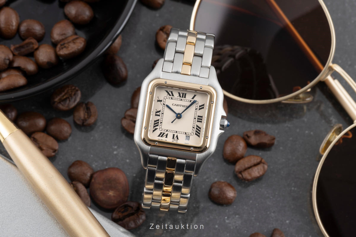 Cartier Panthere steel / gold quartz men's watch 83949  [2605250]