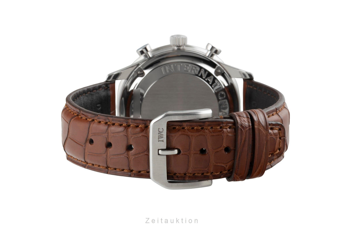 IWC Portuguese cronógrafo acero automático reloj para caballeros IW371401  [2605252]
