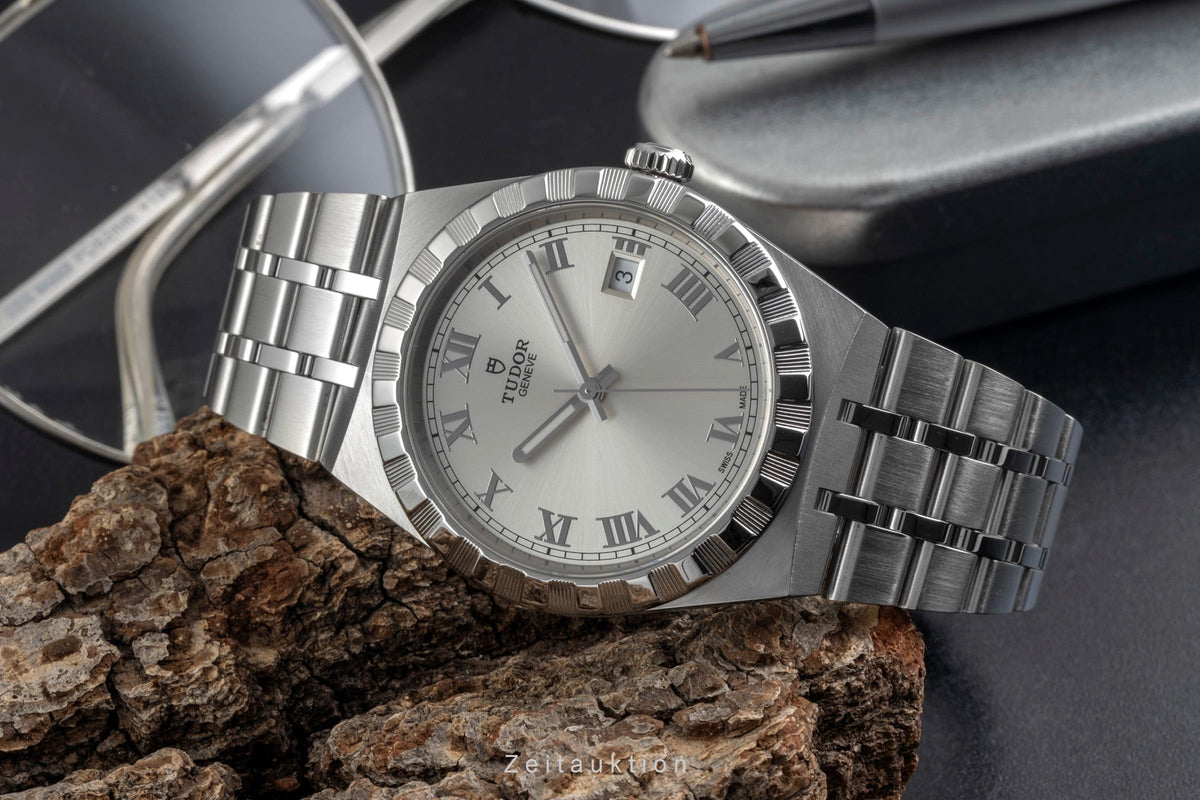 Tudor Royal acero automático reloj para caballeros 28500-0001 LP: 2840EUR  [2605255]